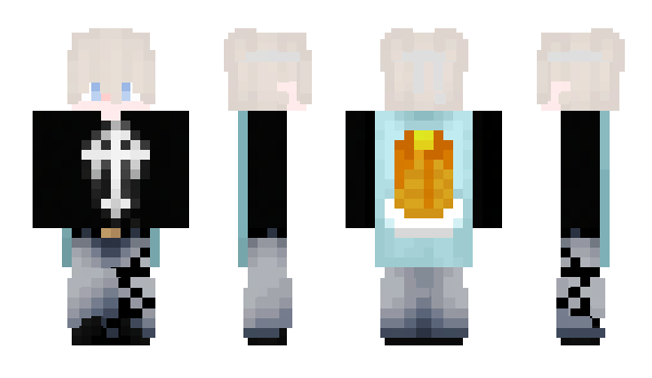 Minecraft скин по нику ZenkaiSenpai