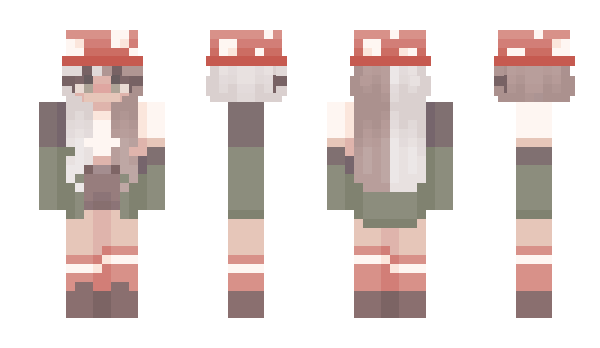 Minecraft skin LeahLuLuP