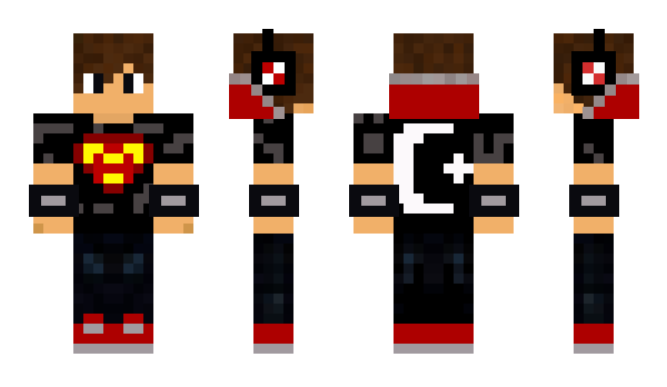 Minecraft skin B_ii_P