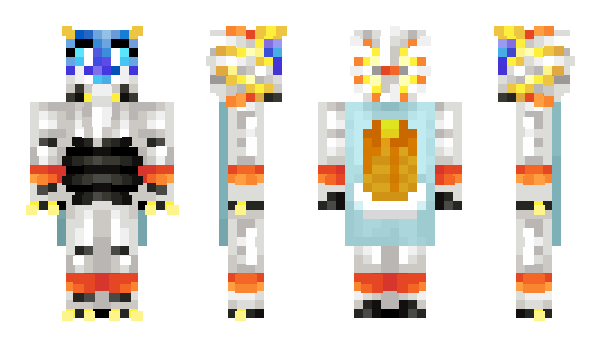 Minecraft skin Solgaleo_Admirer