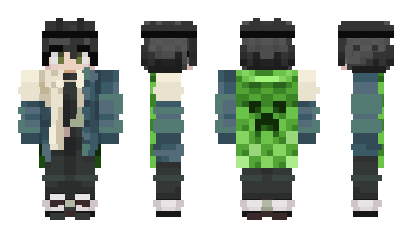 Minecraft скин по нику BN_LONG