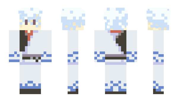 Minecraft skin HotBlue