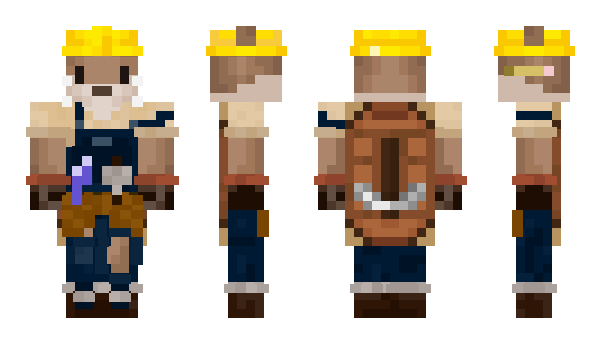 Minecraft skin Mursteen
