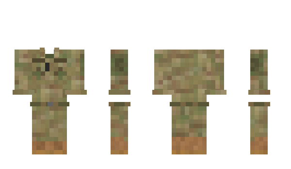 Minecraft skin TURKISHSOLDIER