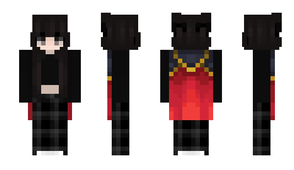 Minecraft skin WolfRabb1t