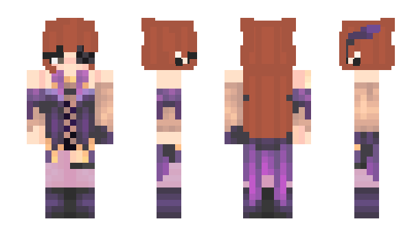 Minecraft skin jeuneprincesse