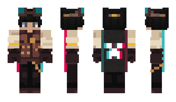 Minecraft skin V_S_K_U_L_L