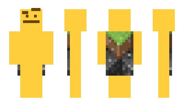 Minecraft skin YELLOW0