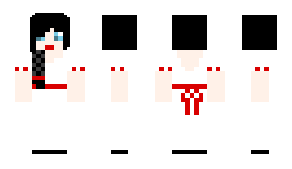 Minecraft skin MissLouBoo