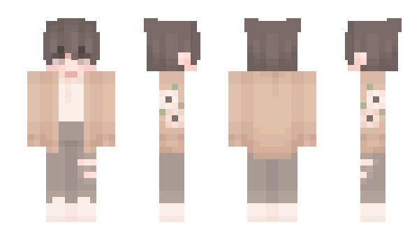 Minecraft skin Emrldd