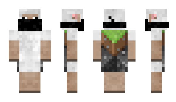 Minecraft skin BlackClue