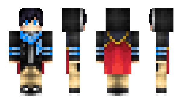 Minecraft skin Esca_xD