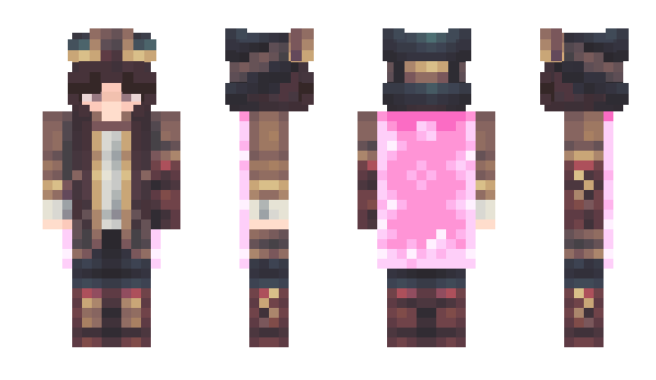 Minecraft скин по нику BottomGirl