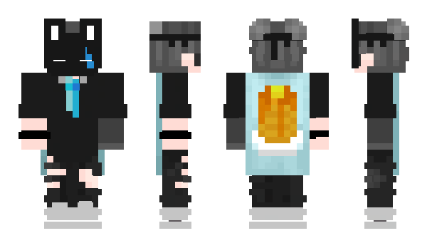 Minecraft скин по нику HackerBunny