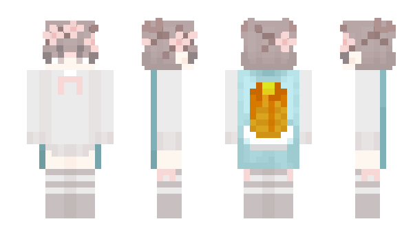 Minecraft skin Nymphed