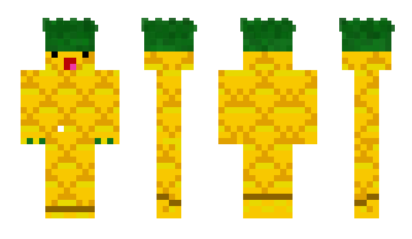 Minecraft skin AnanasSuyu