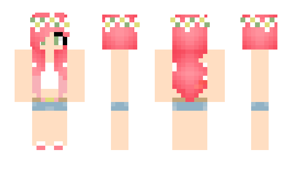 Minecraft skin flowerpower334