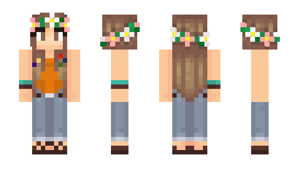 Minecraft skin Cindaquil