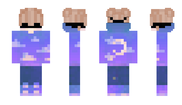 Minecraft skin LeWeebDesu