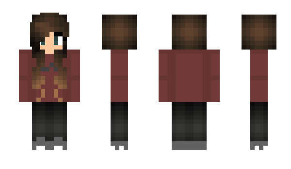 Minecraft skin Laura3971