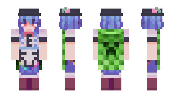 Minecraft skin TenshiKazami