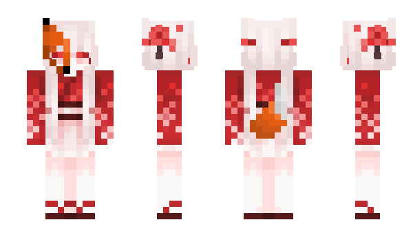 Minecraft скин по нику Lisichka