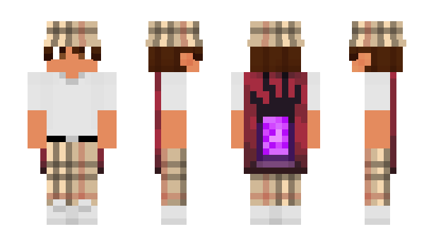 Minecraft skin minixfruit