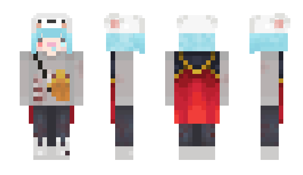 Minecraft skin _jiaobaba_