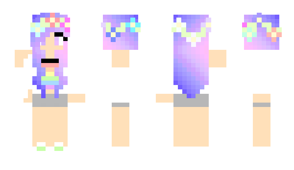 Minecraft skin Huruko