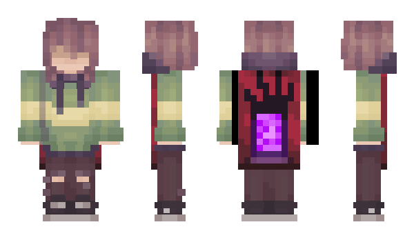 Minecraft skin ItzKrisYFC