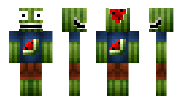 Minecraft skin Ghrain