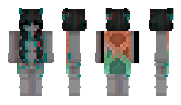 Minecraft скин по нику Axinka12