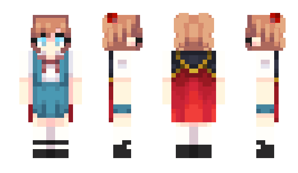 Minecraft skin Denki____