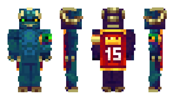 Minecraft skin Cur0k