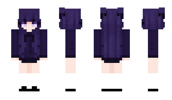 Minecraft skin Cloudycard