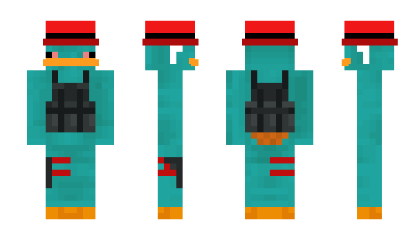 Minecraft skin Vobo