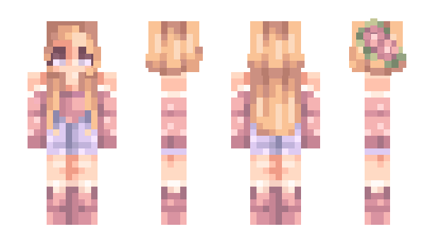 Minecraft skin Allykaty