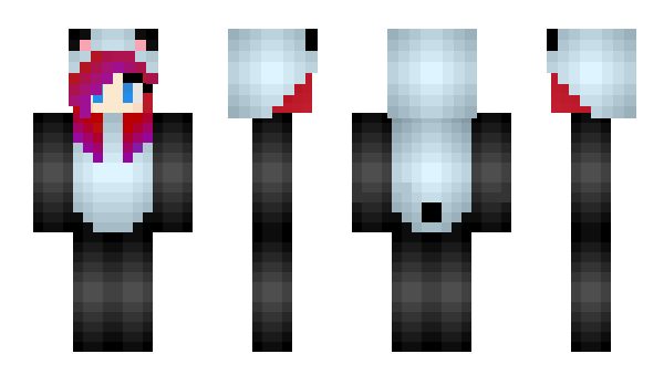 Minecraft skin MissEgirl