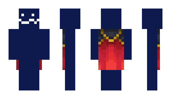 Minecraft skin BlueAligator1