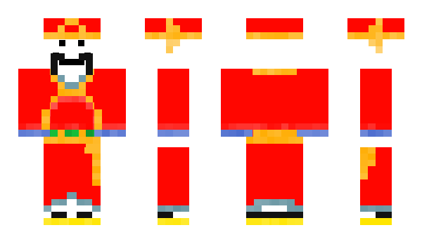 Minecraft skin nkok