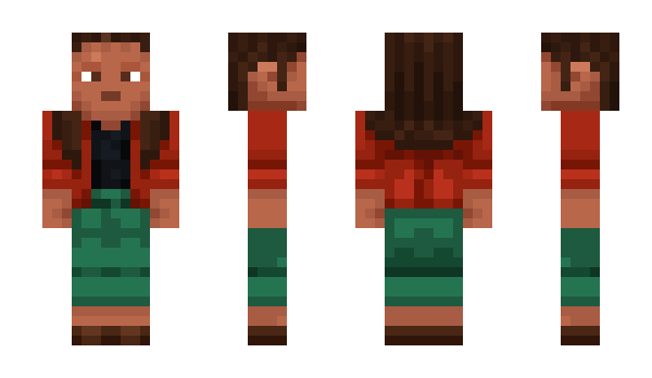 Minecraft skin BrownGamer