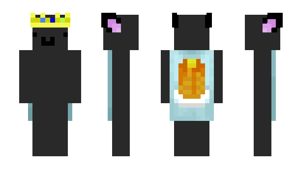 Minecraft skin Batgirll