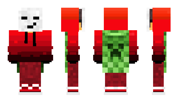 Minecraft skin gree3n