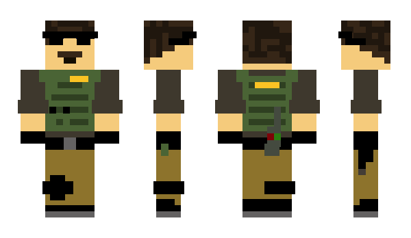 Minecraft скин по нику CommanderTimo