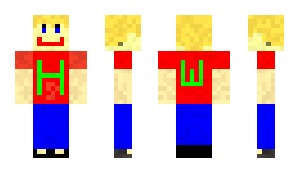 Minecraft skin hwracer