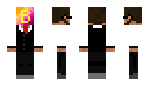 Minecraft skin Barbedpilot