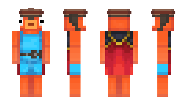 Minecraft skin ChargedFortress3