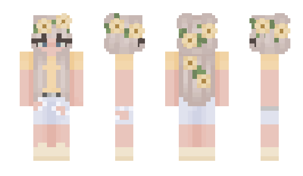 Minecraft skin Blondesh