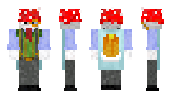 Minecraft скін по ніку Giperart