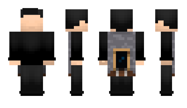 Minecraft skin digitado